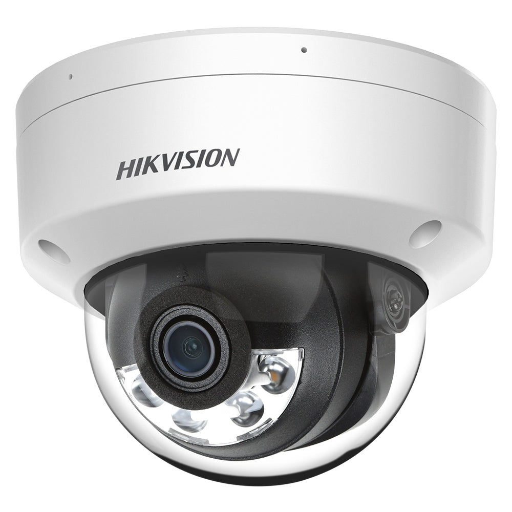Hikvision DS-2CD2183G2-LI(S)(2U) 8MP PoE Security Camera with Dual Mic/Audio, 98ft Smart Hybrid Night Vision, 108° FOV, MicroSD (512GB), AcuSense, IP67 IK10