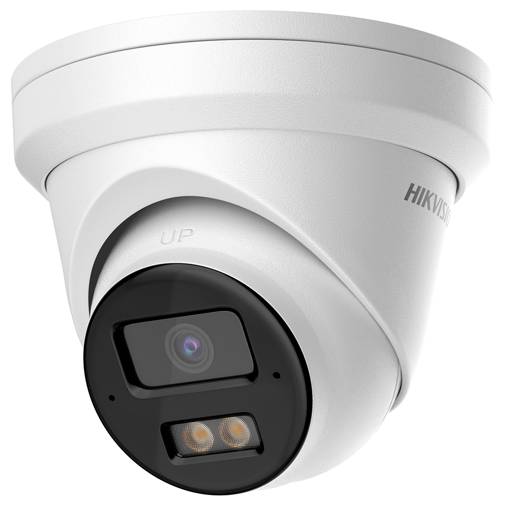 Hikvision 8MP 4K Acusense Smart Hybrid Light Eyeball POE Network IP Camera DS-2CD2383G2-LI2U Built-in mic night vision WDR