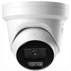 Hikvision 12MP UHD AcuSense Turret Camera Active Strobe Light & Audio Alarm Smart Hybrid Light Dual-Mic Speaker Hik-AI ISP