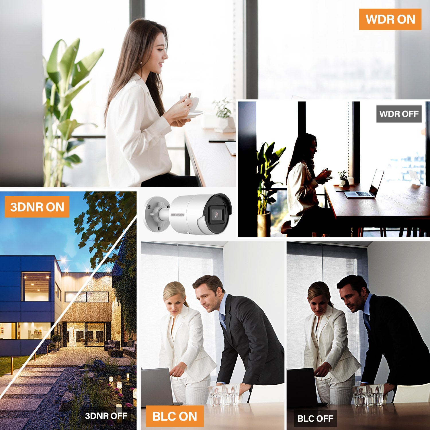 Hikvision 4MP Acusense Smart Hybrid Light wide angle DS-2CD2043G2-LI2U