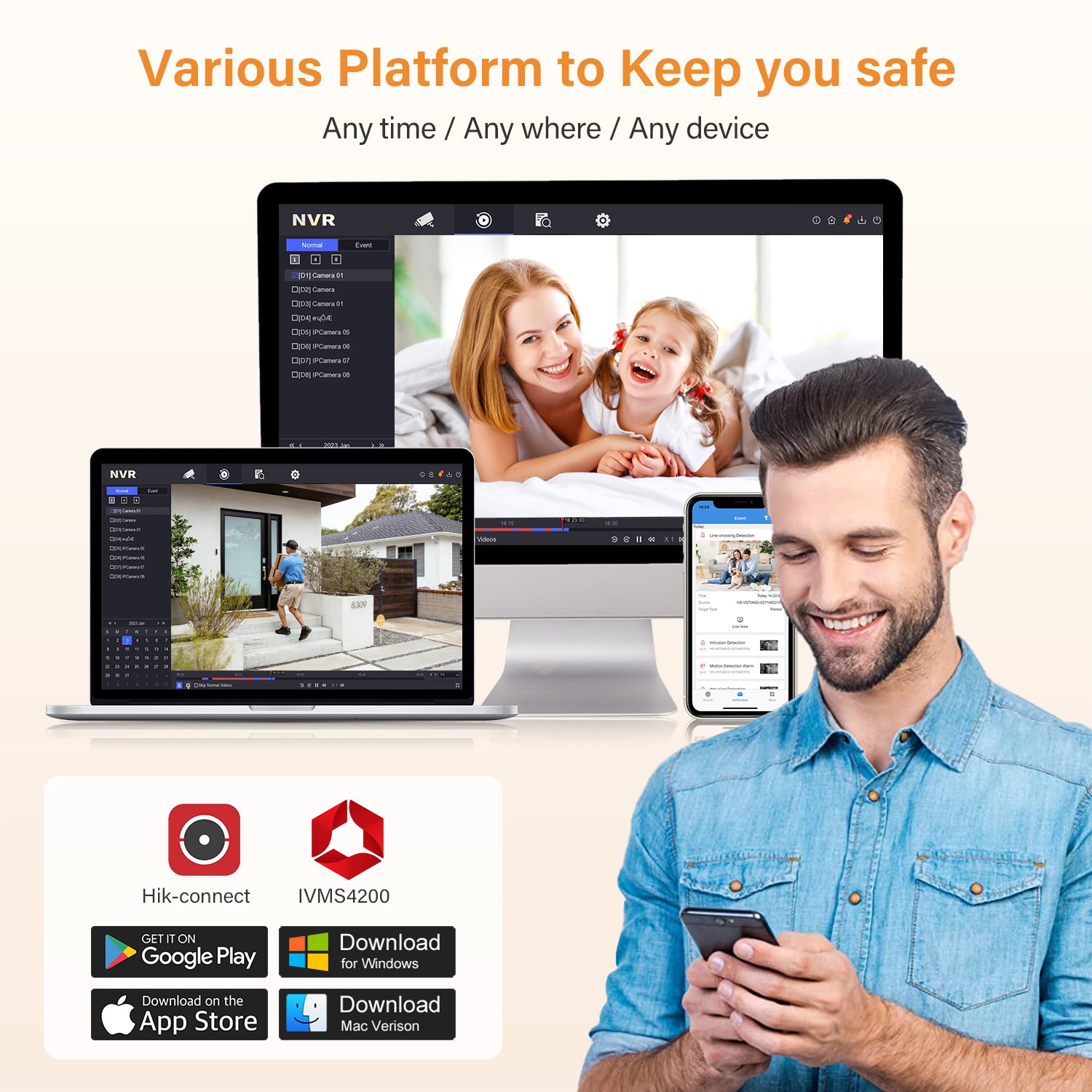 Hikvision 4MP Acusense Smart Hybrid Light wide angle DS-2CD2043G2-LI2U