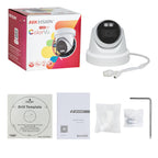 Hikvision DS-7608NXI-I2/8P/S 4K AcuSense NVR+DS-2CD2347G2H-LIU 4MP ColorVu Built in MIC Smart Hybrid Light IP Camera Lot