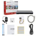 Hikvision 8CH 8MP IP CCTV Camera System PoE 8Channels 8PoE 8K NVR 8MP ColorVu Built in MIC Smart Hybrid Light 4K IP Cameraa Lot