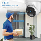 Hikvision oem DS-2CD2387G2H-LIU 8MP POE 4K IP Camera IR + ColorVu Built in MIC