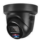 Hikvision Black 8MP ColorVu3.0 Smart Hybrid Light Two-way Audio DS-2CD2387G3-LIS2UY/SRB  AcuSense 3.0 4K PoE Camera Red & Blue Light & Sound Alarm
