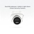 Hikvision DS-2CD3363G2-LIU/SL 6 MP AcuSense Strobe Light and Audible Warning Fixed Turret Network Camera