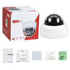 Hikvision 8CH PoE Security Camera System, 4K 8MP Dome IP Cameras Outdoor, DS-7608NI-Q1/8P with 8MP DS-2CD1183G2-LIUF, Smart Hybrid Light Color Night Vision, Mic, Human Vehicle Detection, IP67, CCTV Surveillance Kit for Home Business