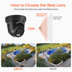 Hikvision DS-2CD2386G2H-IU 8MP 4K IP Camera Powered by Darkfighter Turret Built-in mic Network Camera