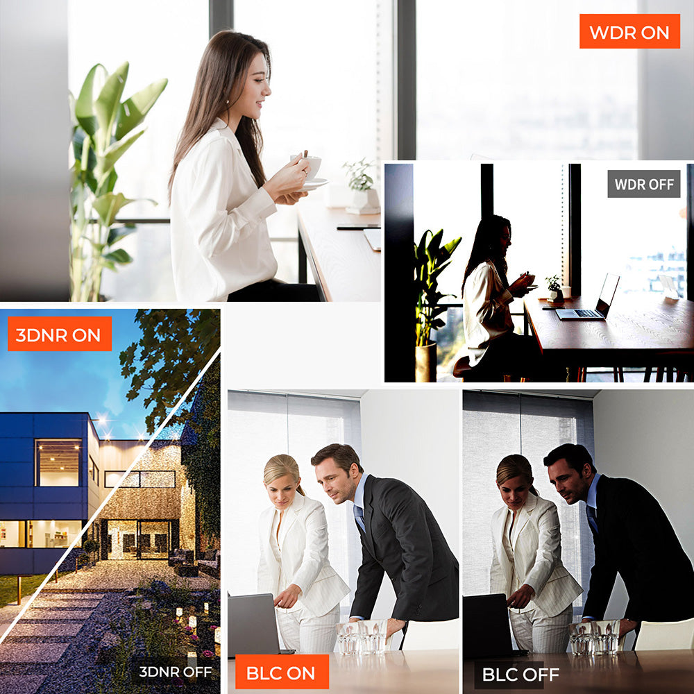 Hikvision 32CH 4K Security Camera System for Commercial Non POE Ports NVR Human Vehicle Detection, Smart Color Night Vision,Built-in mic