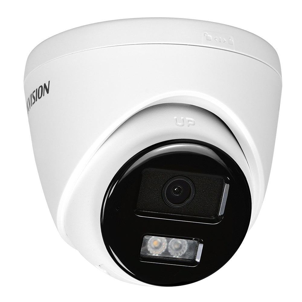 Hikvision 16ch POE Acusense NVR 4K IP Security Camera System Surveillance DS-7616NI-Q2-16P with DS-2CD1383G2-LIUF Indoor Outdoor Turret 2.8MM People & Vehicle Detection