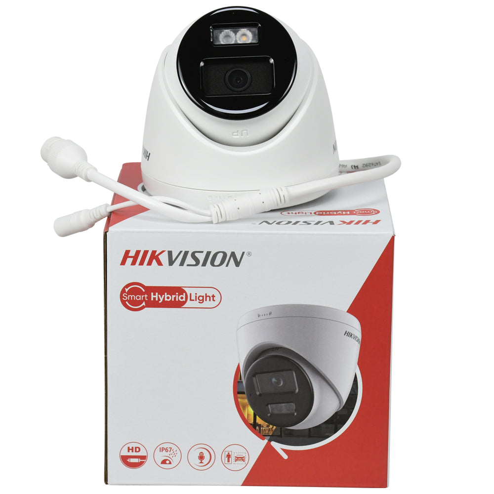 Hikvision DS-2CD1383G2-LIUF 8 MP 4K Acusense Smart Hybrid Light Fixed Turret Network Camera 2.8mm