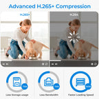 Hikvision DS-2CD1383G2-LIUF 4K 8 MP Smart Hybrid Light IP Camera 2.8mm Human & Vehicle Detection 12.5/50 fps