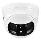 Hikvision DS-2CD1383G2P-LIUF/SL 8MP 180° Panoramic AI Turret Camera | AcuSense Smart Hybrid Light PoE Camera with Audio