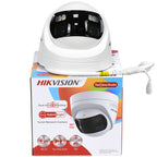 Hikvision DS-2CD1383G2P-LIUF/SL 8MP 180° Panoramic AI Turret Camera | AcuSense Smart Hybrid Light PoE Camera with Audio