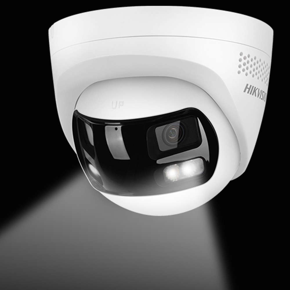 Hikvision DS-2CD1383G2P-LIUF/SL 8MP Dual Lens 180° Wide Angle ColorVu IP Camera