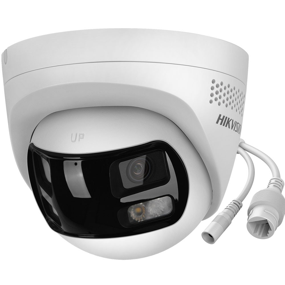 Hikvision DS-2CD1383G2P-LIUF/SL 8MP Dual Lens 180° Wide Angle ColorVu IP Camera