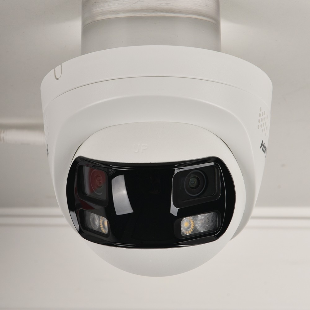 Hikvision DS-2CD1383G2P-LIUF/SL 8MP Dual Lens 180° Wide Angle ColorVu IP Camera