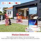 Hikvision DS-2CD2043G2-LI2U 4MP Acusense Smart Hybrid Light Fixed Bullet Network Camera with 2-way mic and Motion Detection