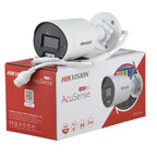 Hikvision DS-2CD2043G2-LI2U 4MP Acusense Smart Hybrid Light Fixed Bullet Network Camera with 2-way mic and Motion Detection