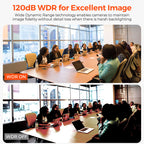 Hikvision DS-2CD2143G2-LIS2U 4 MP Acusense Smart Hybrid Light Fixed Dome Network Camera with Dual-microphone and WDR