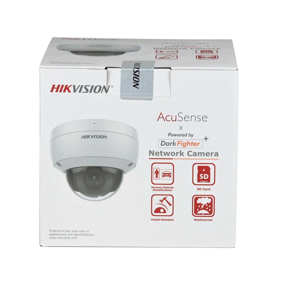 Hikvision DS-2CD2146G2H-I 4 MP Darkfighter Fixed Dome IP Camera Acusense 2.8MM IP67 & Ik10 vandal proof