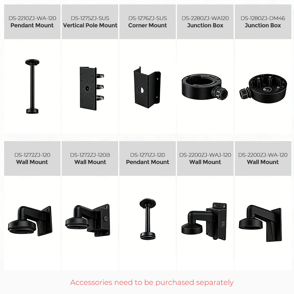 Hikvision DS-2CD2146G2H-ISU Darkfighter Acusense IP Camera 2.8mm Built in MIC H.265+ 25/30 fps
