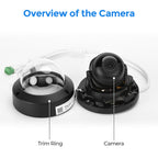 Hikvision DS-2CD2146G2H-ISU Darkfighter Acusense IP Camera 2.8mm Built in MIC H.265+ 25/30 fps