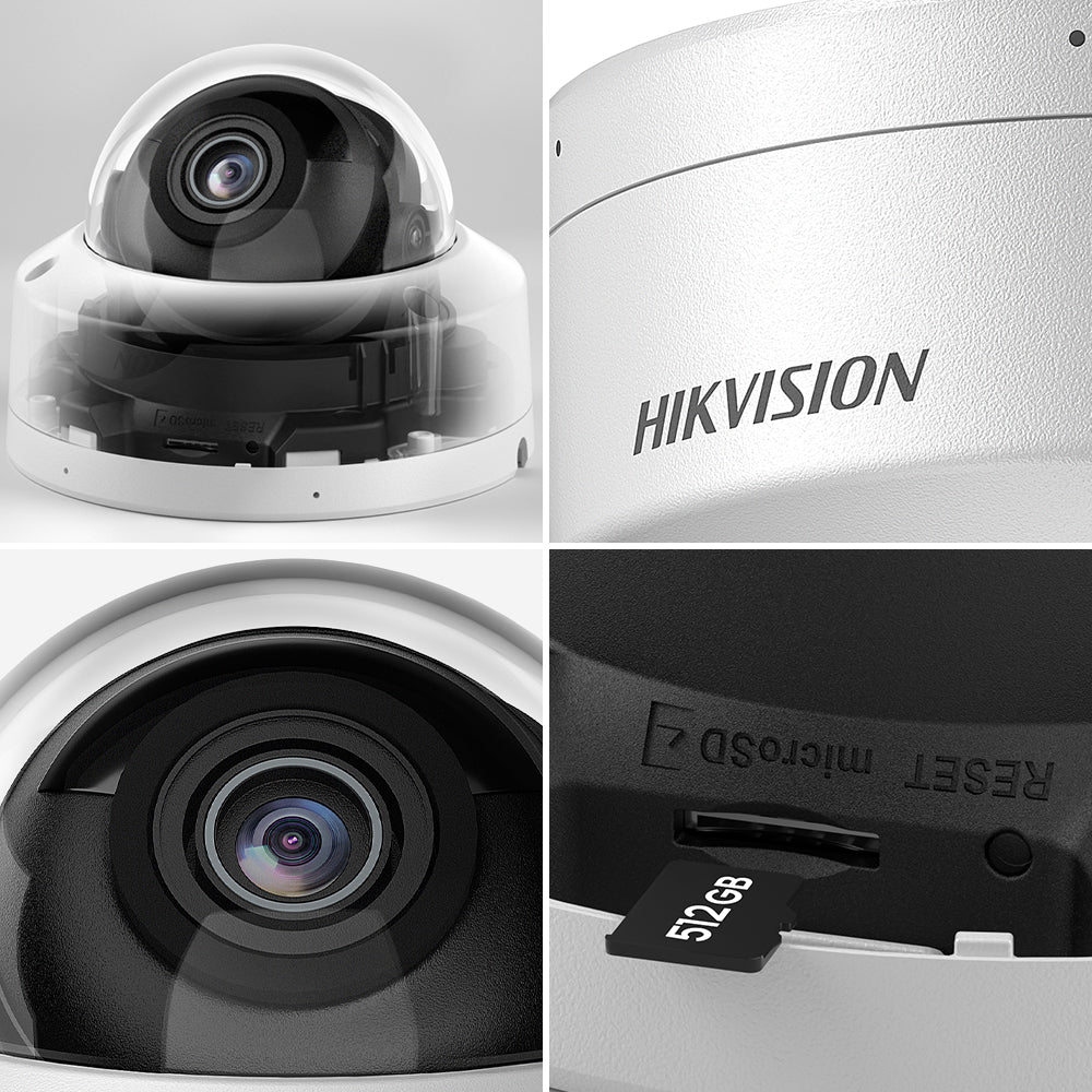 Hikvision DS-2CD2146G2H-ISU 4 MP Powered by Darkfighter Fixed Dome Acusense IP Camera
