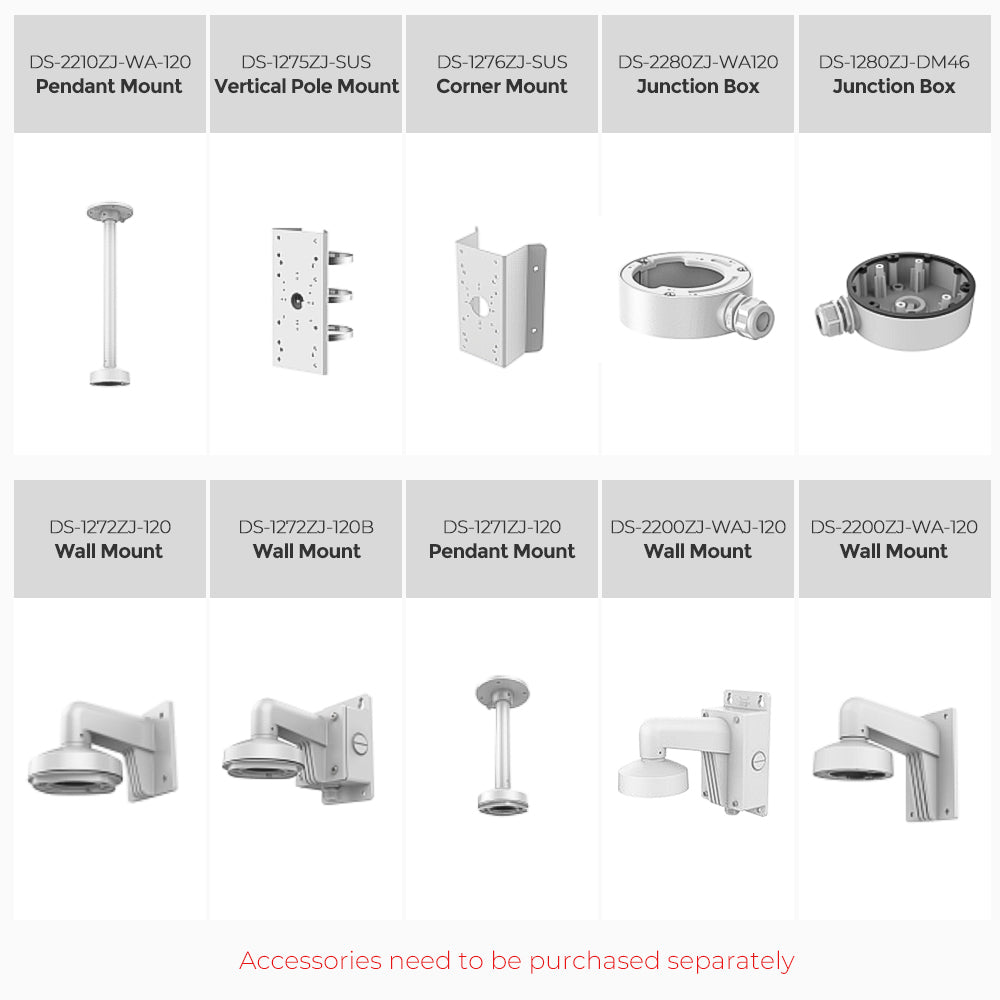 Hikvision DS-2CD2146G2H-ISU 4 MP Powered by Darkfighter Fixed Dome Acusense IP Camera