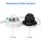 Hikvision DS-2CD2146G2H-ISU 4 MP Powered by Darkfighter Fixed Dome Acusense IP Camera