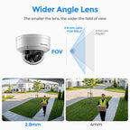 Hikvision DS-2CD2146G2H-ISU 4 MP Powered by Darkfighter Fixed Dome Acusense IP Camera