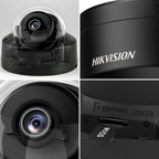Hikvision DS-2CD2186G2H-ISU 8MP 4K Powered by Darkfighter Fixed Dome IP Camera MIC IP67 & IK10 vandal-resistant human & vehicle Detection