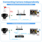 Hikvision DS-2CD2186G2H-ISU 8MP 4K Powered by Darkfighter Fixed Dome IP Camera MIC IP67 & IK10 vandal-resistant human & vehicle Detection