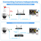 Hikvision DS-2CD2186G2H-ISU 4K 8 MP Powered by Darkfighter Fixed Dome Acusense IP Camera IP67 & IK10 MIC 2.8MM