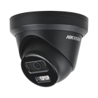 Hikvision DS-2CD2343G2-LI2U Black 4 MP Acusense Smart Hybrid Light Fixed Turret Network Camera with Human and Vehicle Motion WDR