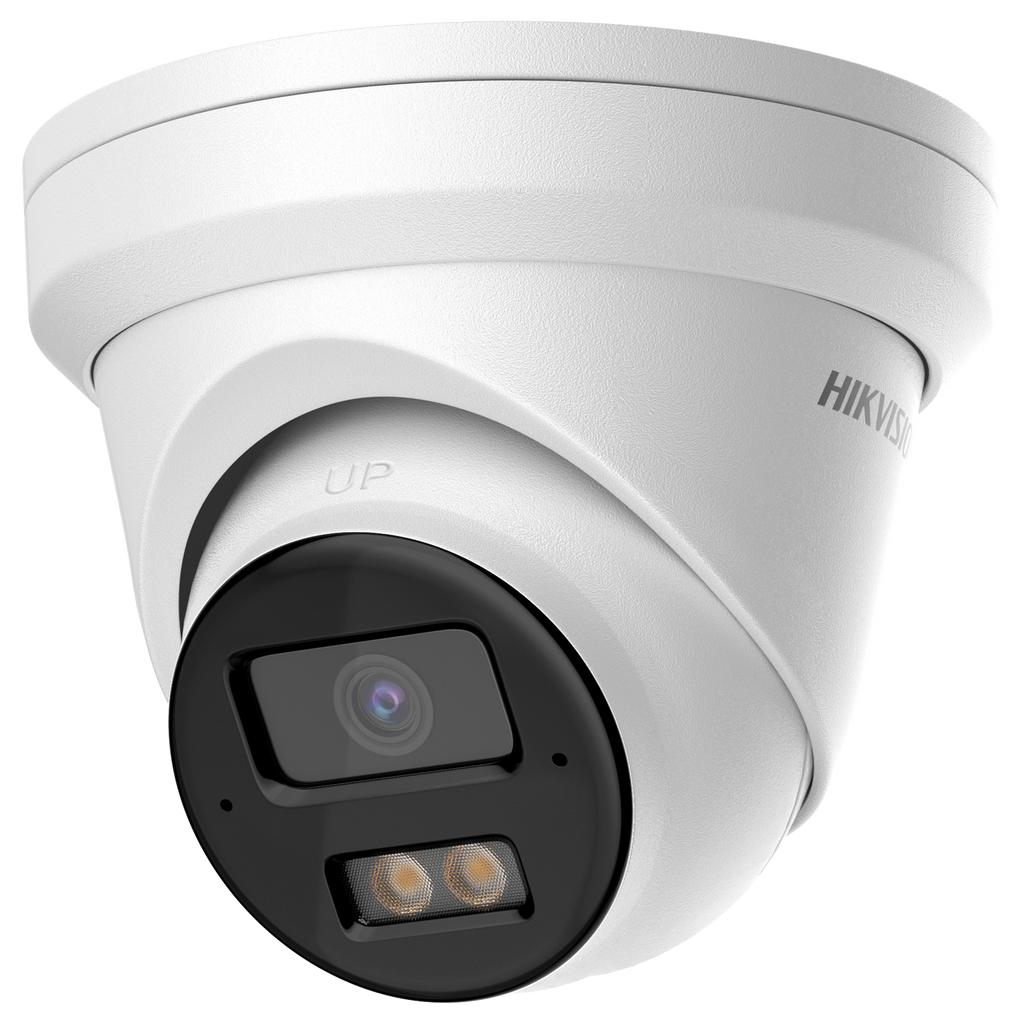 Hikvison DS-2CD2343G2-LI2U 4MP Acusense Smart Hybrid Light Fixed Turret Network Camera with Motion Detection and  2-way real-time MIC