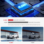 Hikvison DS-2CD2343G2-LI2U 4MP Acusense Smart Hybrid Light Fixed Turret Network Camera with Motion Detection and  2-way real-time MIC