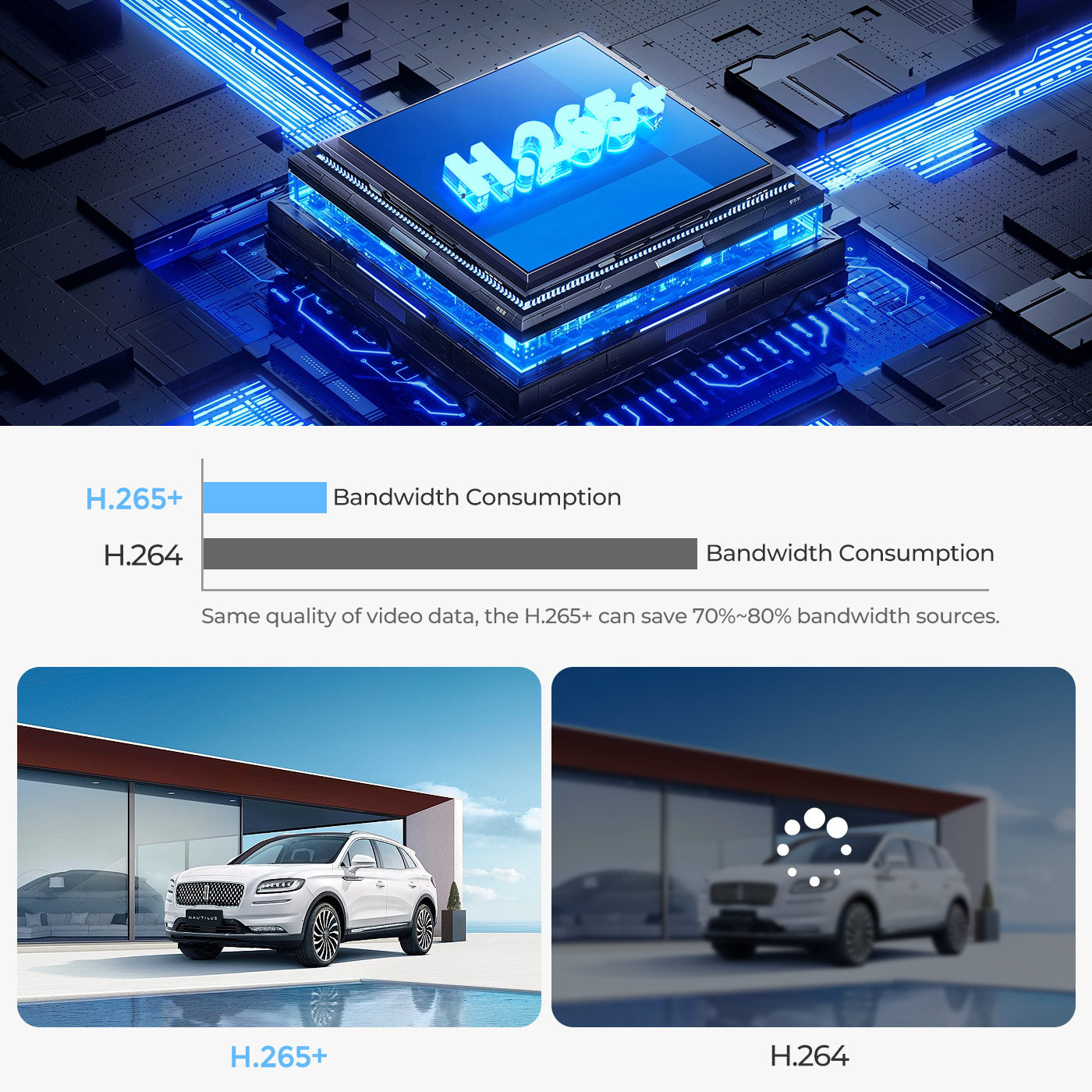 Hikvision DS-2CD2383G2-LI2U Black 8MP Acusense Smart Hybrid Light Fixed Turret Network Camera with Motion Detection Built-in 2-way MIC