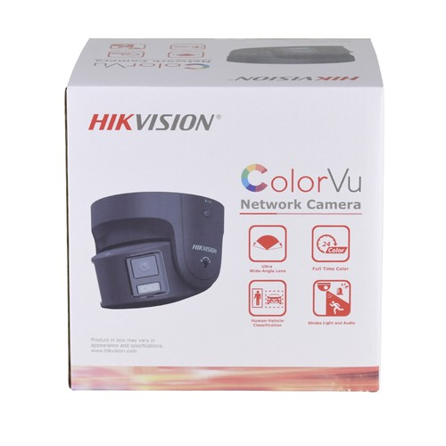 Hikvision DS-2CD2387G2P-LSU/SL 8MP ColorVu 4K 4mm 2-Way Audio 180° Horizontal US