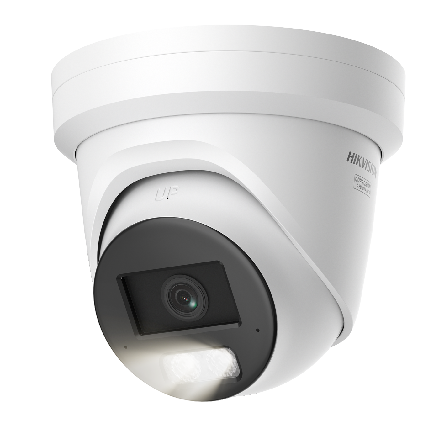 Hikvision DS-2CD2347G3-LI2UY 2.8mm 4MP Anti-corrosion IP Camera Smart Hybrid Light with ColorVu Turret Built-in mic Network Camera