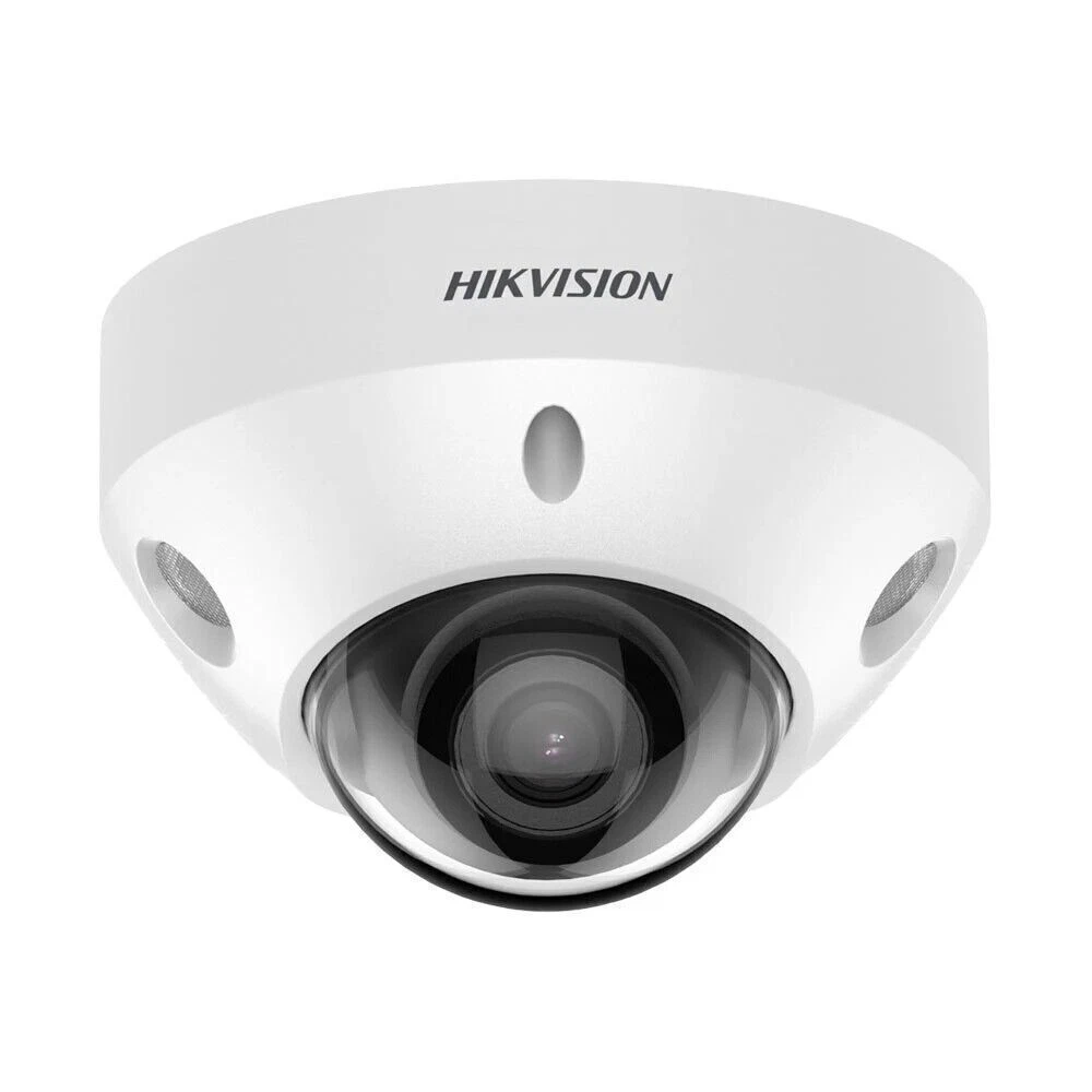 Hikvision DS-2CD2547G2-LS 4MP ColorVu AcuSense Mini Dome Camera in Mic PoE 2.8MM