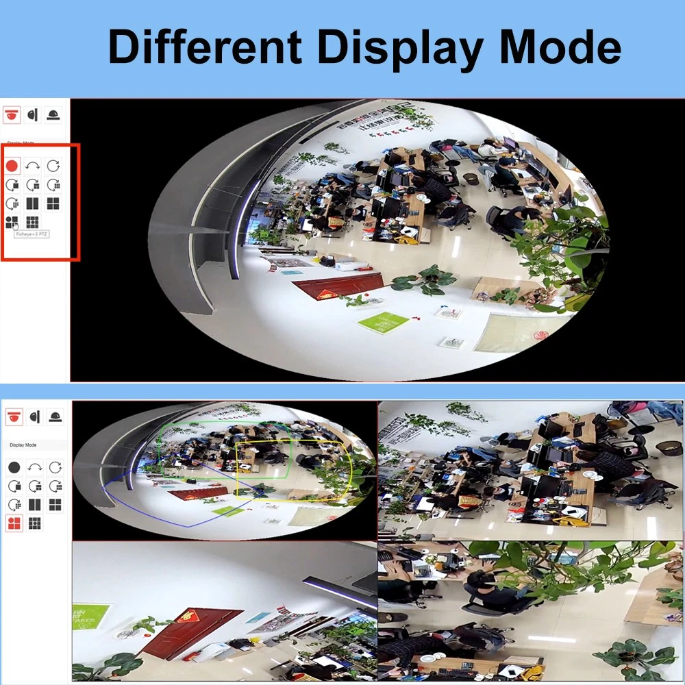 Hikvision 5MP Fisheye Security IP Camera 360° View Indoor DS-2CD2955G0-ISU MIC