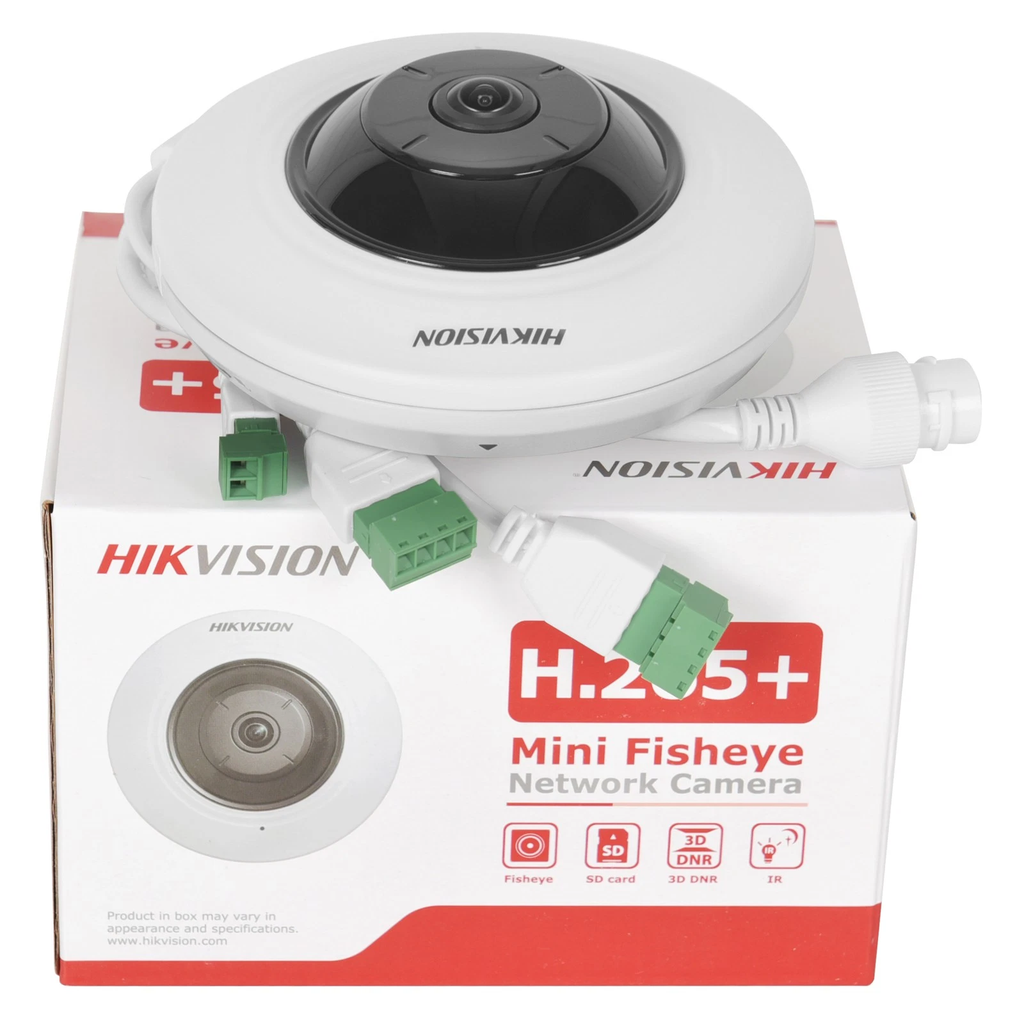 Hikvision 5MP Fisheye Security IP Camera 360° View Indoor DS-2CD2955G0-ISU MIC