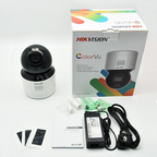 Hikvision DS-2DE3A400BW-DE 3-inch 4 MP ColorVu Mini PT Dome Network Camera