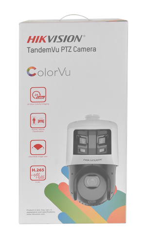 Hikvision DS-2SE4C425MWG-E/26(F0) TandemVu 6+4MP 25X ColorVu & IR Acusense Panoramic Network Speed Dome