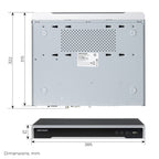 DS-7608NI-M2/8P Hikvision 32MP 8K 8CH 8POE 2-SATAs interfaces 1U NVR Network Video Recorder