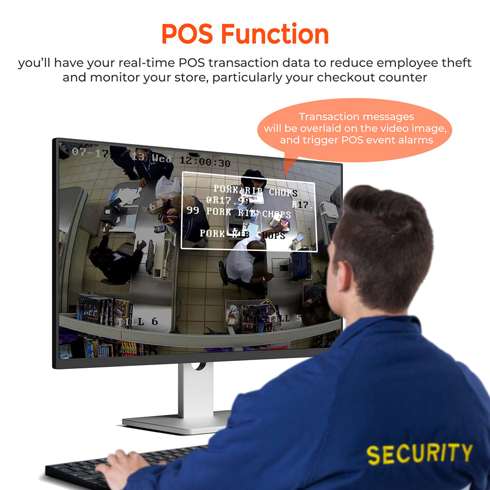 DS-7608NI-M2/8P Hikvision 32MP 8K 8CH 8POE 2-SATAs interfaces 1U NVR Network Video Recorder