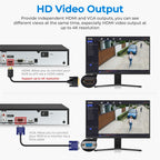 Hikvision DS-7608NXI-K1/8P 8-ch 8 PoE 1U AcuSense 4K NVR 80 Mbps for 12 MP/8 MP/6 MP/5 MP/4 MP/3 MP/1080p IP Camera