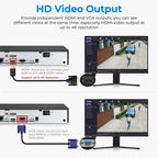 Hikvision DS-7608NXI-K1 8-ch 1U K Series AcuSense 4K NVR None POE 80 Mbps 1 SATA Up to 10 TB