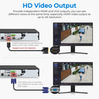 Hikvision DS-7608NXI-K2/8P 8-ch PoE 1U AcuSense 4K NVR 8CH 4K 8-Channel PoE AcuSense NVR Network Video Recorder Human/Vehicle Detection  Plug & Play with HIK IP Camera